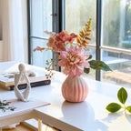 Ethereal Blush Dahlia Nook kunstbloemstuk
