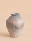 Textured Glazed Ceramic Vase