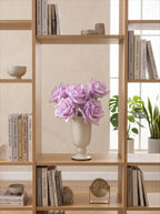 Faux Rose Arrangement - Lavender Rose (5 Stems / 5 Roses)
