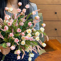 French Romantic Rose Artificial Floral Arrangement