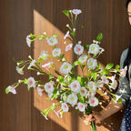 Luxury Blush Morning Glory Artificial Floral Arrangement