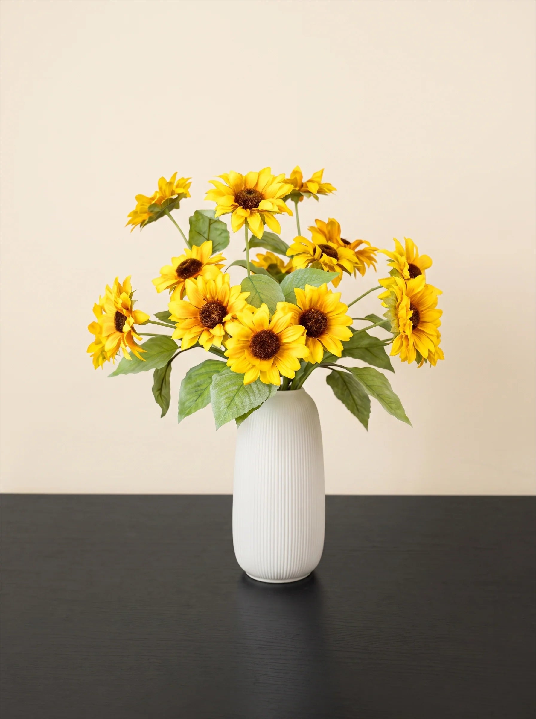 Sunny Meadow Cluster Faux Floral Arrangement