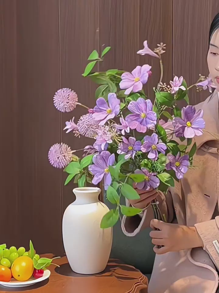 Lavender Reverie Faux Floral Arrangement