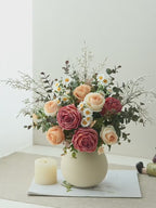Luxe Blush Serenity Ensemble Faux Floral Arrangement
