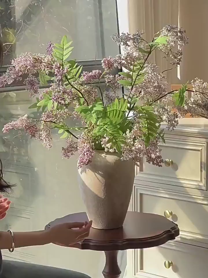 French Luxury Lilac Jasmine Artificial Floral Arrangement