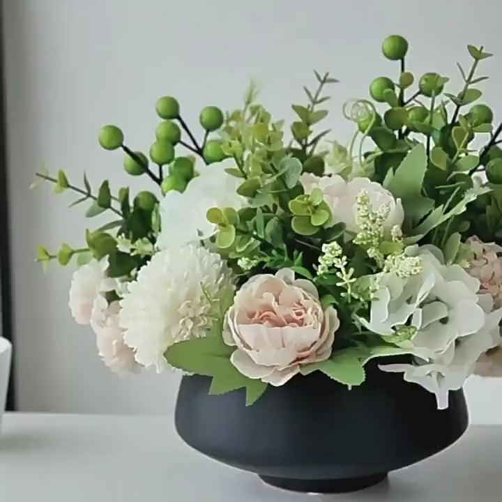 Luxury Nordic Summer-Fresh Blooms Artificial Floral Arrangement