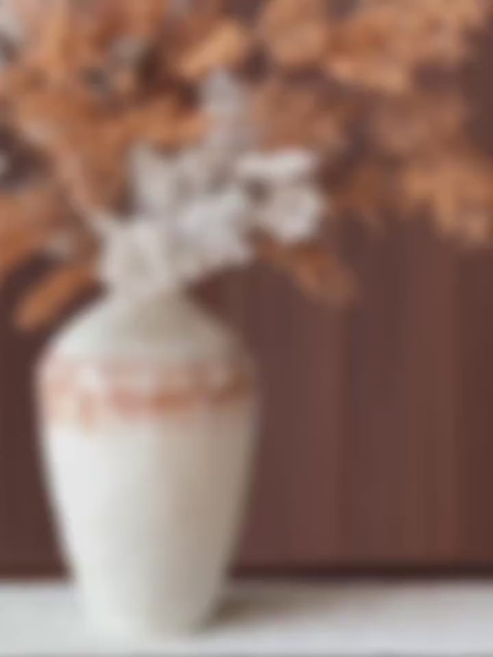 Luxury Wabi-Sabi Terracotta Artificial Floral Arrangement