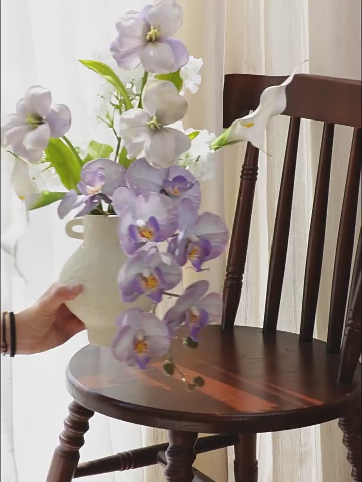 Ethereal Lilac Poem Bridal & Home Faux Floral Arrangement