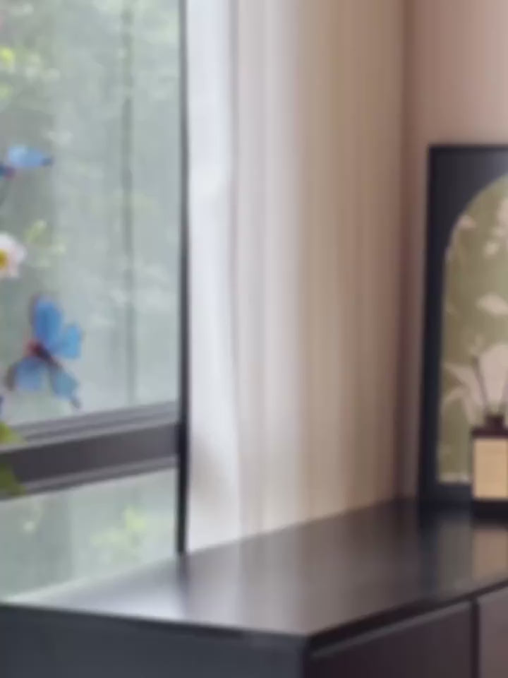 Dreamy Blue Butterfly Hydrangea Artificial Floral Arrangement