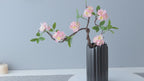 Minimalist Zen Sculptural Blossom Branch Artificial Floral Arrangement