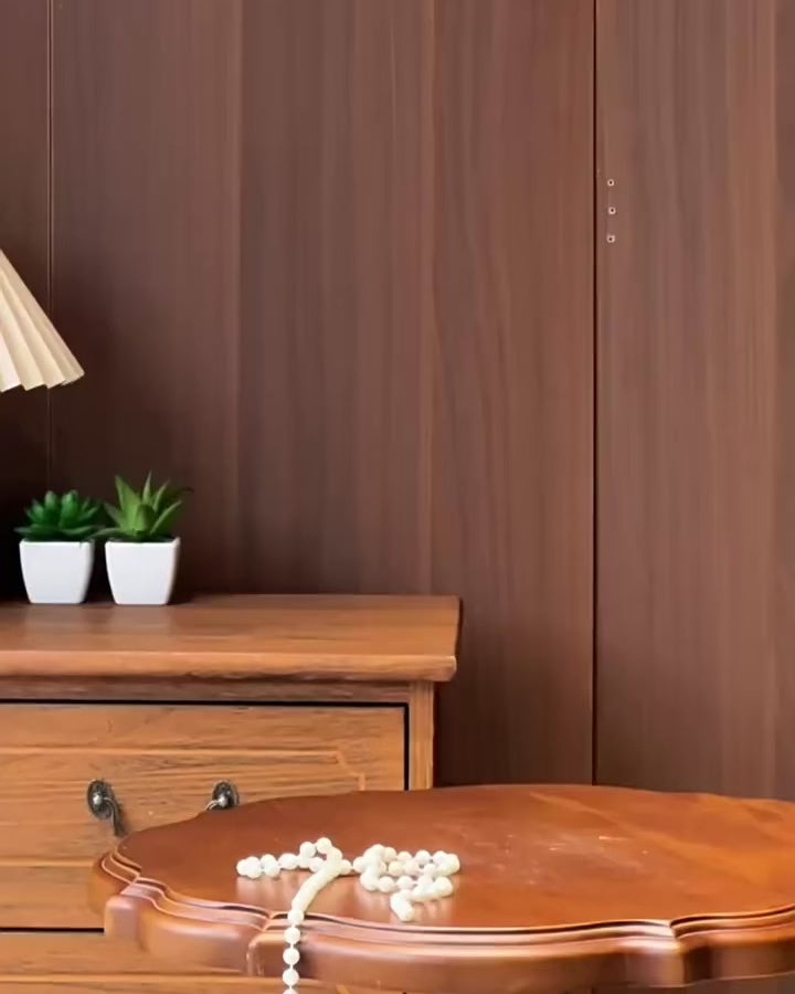 Stoffig Lavendel Roos Faux Bloemstuk met Vaas