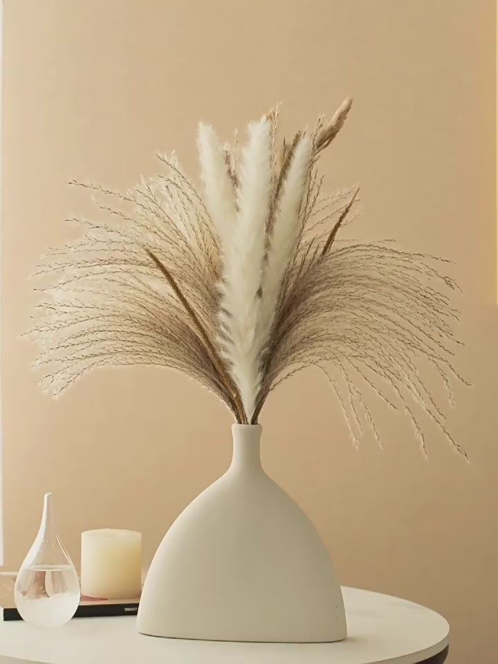 Luxury Nordic Fluffy Pampas Grass Artificial Floral Arrangement