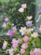 Pastel Klokjesbloem Breeze kunstbloemstuk